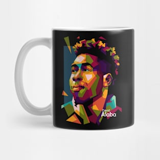 David Alaba In Wpap Art Mug